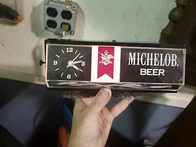 Michelob Beer NOS Clock Register Light • $149.99