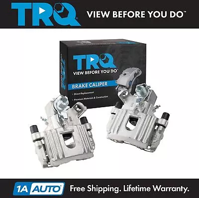 TRQ New Rear Brake Caliper Assembly W/ Bracket & Hardware Pair For Mini Cooper • $144.95