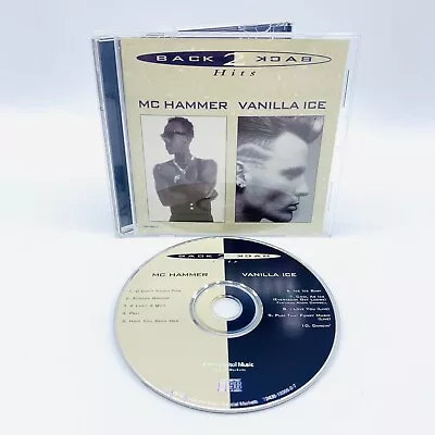 MC Hammer & Vanilla Ice - Back 2 Back Hits (CD 1997) Free Shipping Back To Back • $12.99