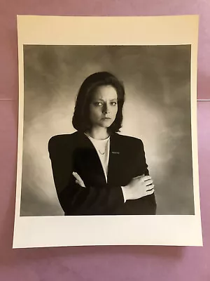 Jodie Foster Silence Of The Lambs   Original  Vintage Press Headshot Photo • $10