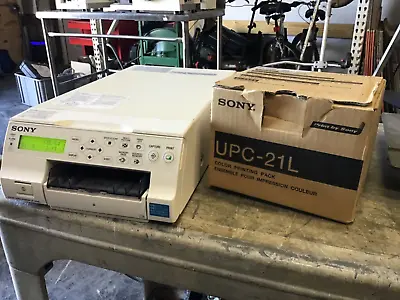 Sony Color Video Printer UM-25MD  Extra’s • $375