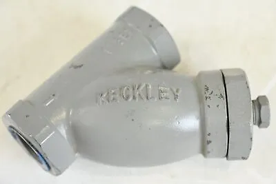 KECKLEY Y Strainer: Carbon Steel 1 In NPT Perforated 0.062 In 1480 Psi 4 • $31.62