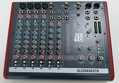 Allen & Heath ZED-14 Multipurpose Mixer  Plus Mike & Headphones  • £100