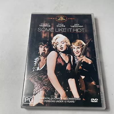 Some Like It Hot Dvd Movie Marilyn Monroe Region 4 Pal Vgc Free Postage • $7.20