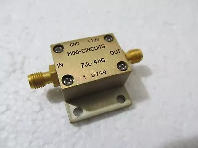 Mini Circuits ZJL-4HG Coaxial Amplifier Max 12 DBm 20-4000MHz SMA Connector • $49.99