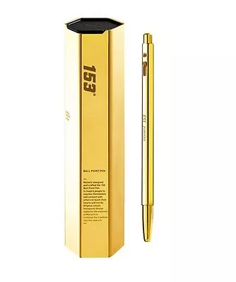 KOREA MONAMI 153 Ballpoint Pen Limted Edition Yellow Gold Color KOREA Ballpen • $41.20