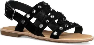 Ugg Australia Zariah Studded Bling Latte Gladiator Sandals 1090438 US Size 6 • $39.99