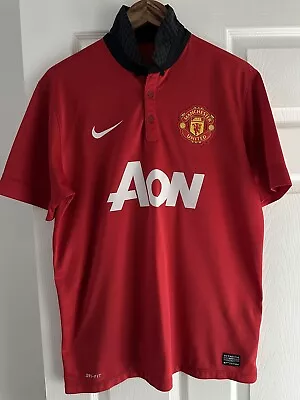 Manchester United Home Shirt 2013/14 Men’s Cantona • £20