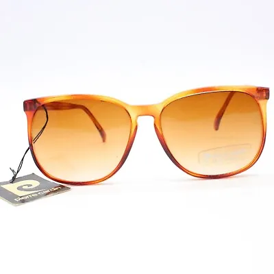 Vintage Pierre Cardin Tortoiseshell Sunglasses Unisex Big Frame 599-100-15 New • $32.49