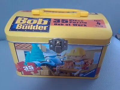 Bob The Builder Puzzle 35 Pieces In Tin • $10.99