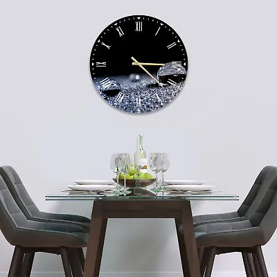 Premier Range Glass Clocks In Various Digitally Printed Designs • £34.99