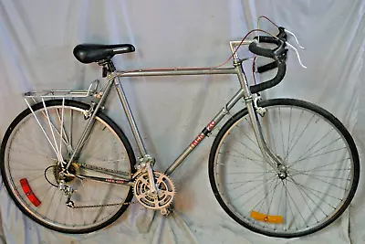 1986 Trek 420 Touring Road Bike 58cm Large Lugged Chromoly Steel US Made/Shipper • $380.88