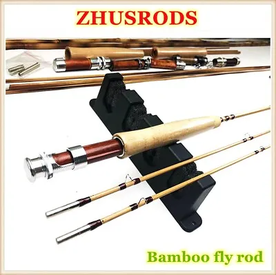 ZHUSRODS Handcrafted Bamboo Fly Rod 6' 0 ~ 2 Wt / Environmental Fly Fishing Rods • $197