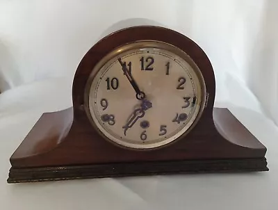 Vintage Junghans Wurttemberg 1930s Oak Napoleon Hat Mantle Westminster Clock B06 • £11.50