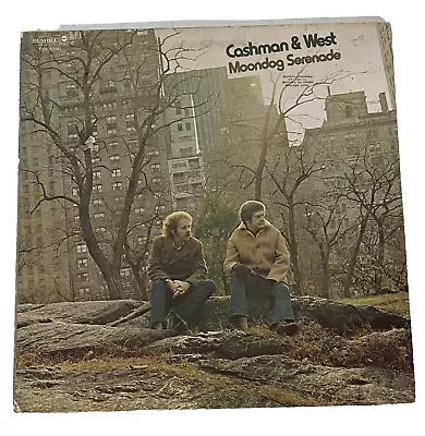 CASHMAN & WEST ~ Moondog Serenade ~ Orig. LP/Vinyl White Label Promo NM~1 • $15