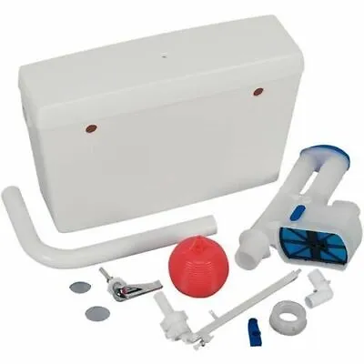 £13.99 • Buy Pro Care  Low Level WC Cistern Flush  White Handle & Overflow Plastic