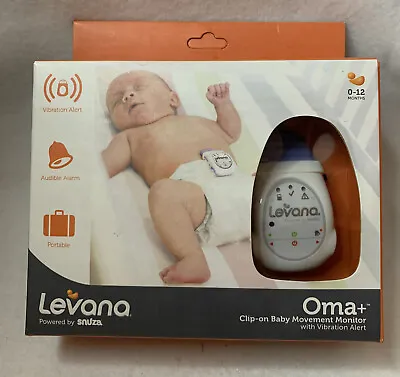$40 • Buy Levana Oma + Portable Infant Baby Movement Monitor By Snuza EUC