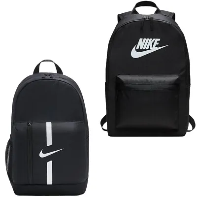 Nike Backpack Unisex School Bag Laptop Travel Gym Sports Training Backpack • £23.50