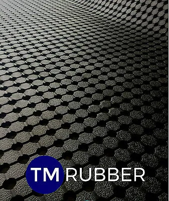 Rubber Perforated Mat Ute Tray Matting W1830mm X L1500MM X D10mm • $150