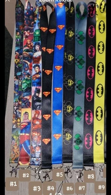 $34 • Buy Batman/Superman Lanyards 27 Piece Lot