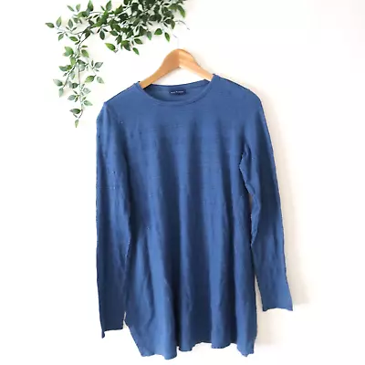 J.Jill Pure Jill Indigo Long Sleeve Blue Top Size XS Extra Small • $15.98