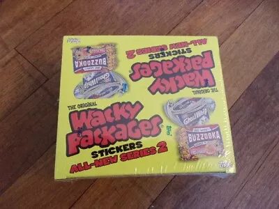 2005 Topps Wacky Packages ANS2 Sealed Box 24 Packs Of 6 Stickers New & Sealed! • $40