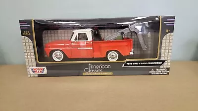 Motor Max American Classics 1966  C1000 Pickup 1:24 Die-Cast Orange. Free Shippi • $29.95