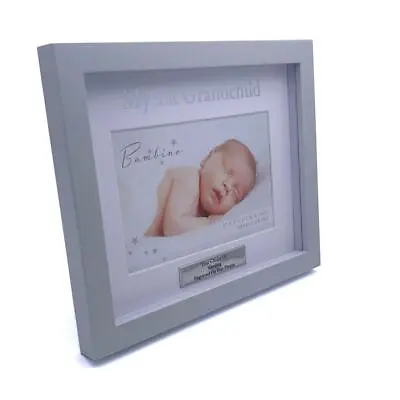 Personalised My First Grandchild Photo Keepsake Frame Gift CG1638-P • £17.99