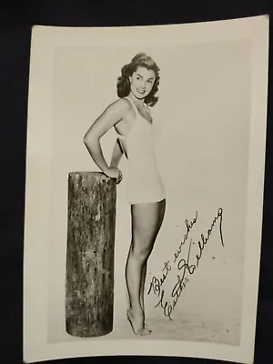 £5 • Buy Esther Williams Print Signed Promotional Photo From Metro Goldwyn Mayer Studios
