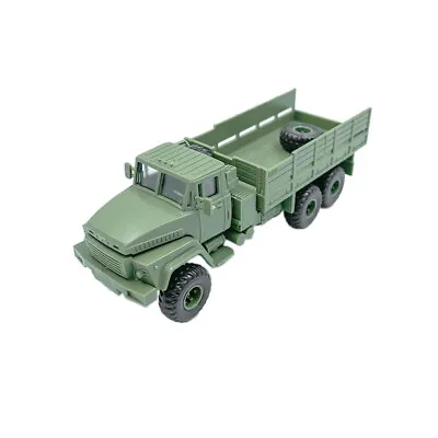 1:72 Scale Russian KrAZ260 Tractor Military Vehicle Toy Block Car Assembly Model • £5.99