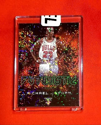 2020 Legacy Michael Jordan FUTURISTIC RED PINK SPECKLE REFRACTOR SEALED L@@K! • $59.95