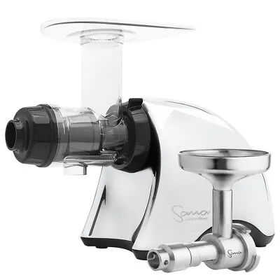 Omega Sana 707 Horizontal Slow Juicer In Chrome With Oil Extractor • £629