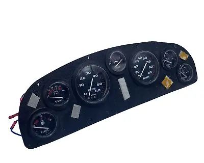 Marine Boat Dash / Gauge Cluster Instrument Panel Oil Temp Fuel Trim Speed • $184.99