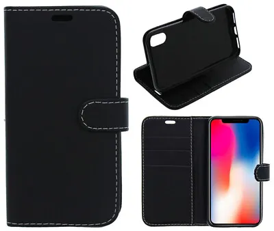 For Samsung Galaxy Models Phone Case Cover Wallet Slots PU Leather Gel • £4.99