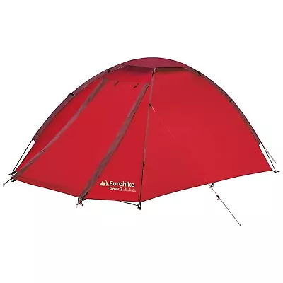 Eurohike Tamar 2 Tent 2 Man Dome Camping Equipment - Red • £30