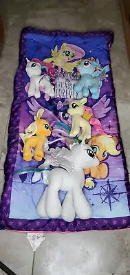 My Little Pony Sleeping Bag & 5 Pony Lot • $60