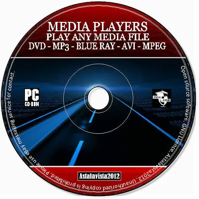 2022 Ultimate Pro Media Players Codecs Play Any Mp3 DVD AVI Mpeg Blue Ray PC CD • £5.99