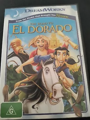 The Road To El Dorado (DVD 2000) Free Shipping Dreamworks Film • $5.25