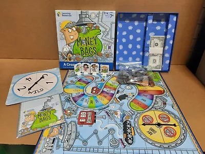 Money Bags | A Crazy Coin Counting Educational Board Game Learning Resources  • $5.59