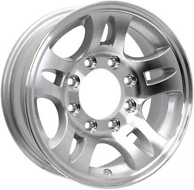 Aluminum Trailer Wheel 16X6 16 X 6 8 Lug 6.5 Center T03 Silver Split Spoke Rim • $119.97