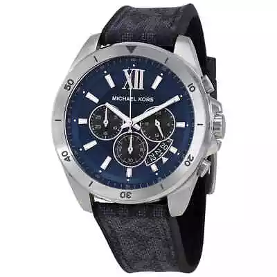 Michael Kors Brecken Chronograph Quartz Blue Dial Men's Watch MK8923 • $114.40