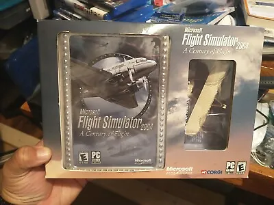 Microsoft Flight Simulator 2004 A Century Of Flight. Big Box Complete W/ Plane • $44.99