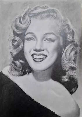 Marilyn Monroe - Mixed Media (Original) - A3 (11.7  X 16.5 ) • £85