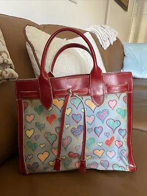 Vintage Dooney Bourke  Tassel Bag Hearts Bag • $30