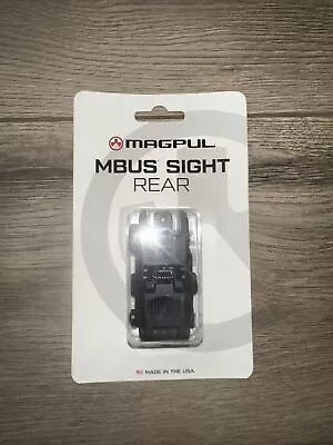  MBUS Sight - Rear - Flip Up Black Polymer  • $59