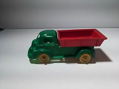 Vintage Dump Truck Banner Plastics Co NY Green & Red Toy Collectible Boxed • $4.99