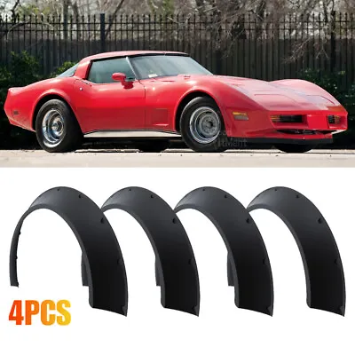 For Chevy Corvette C3 C5 Fender Flares Extra Wide Wheel Arches Widebody Kit 4PCS • $99.82