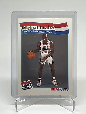 1991-92 NBA Hoops Michael Jordan #55 Team USA Basketball Dream Team • $3.99