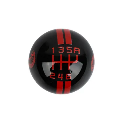 For Ford Mustang Shelby GT500 Stick Shift Knob 6 Speed-R Lever Resin Black-Red • $18.88
