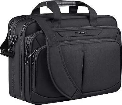 Laptop Bag 18  Expandable Briefcase For 17.3  Inch Business Bag Water-Repellent • $85.79